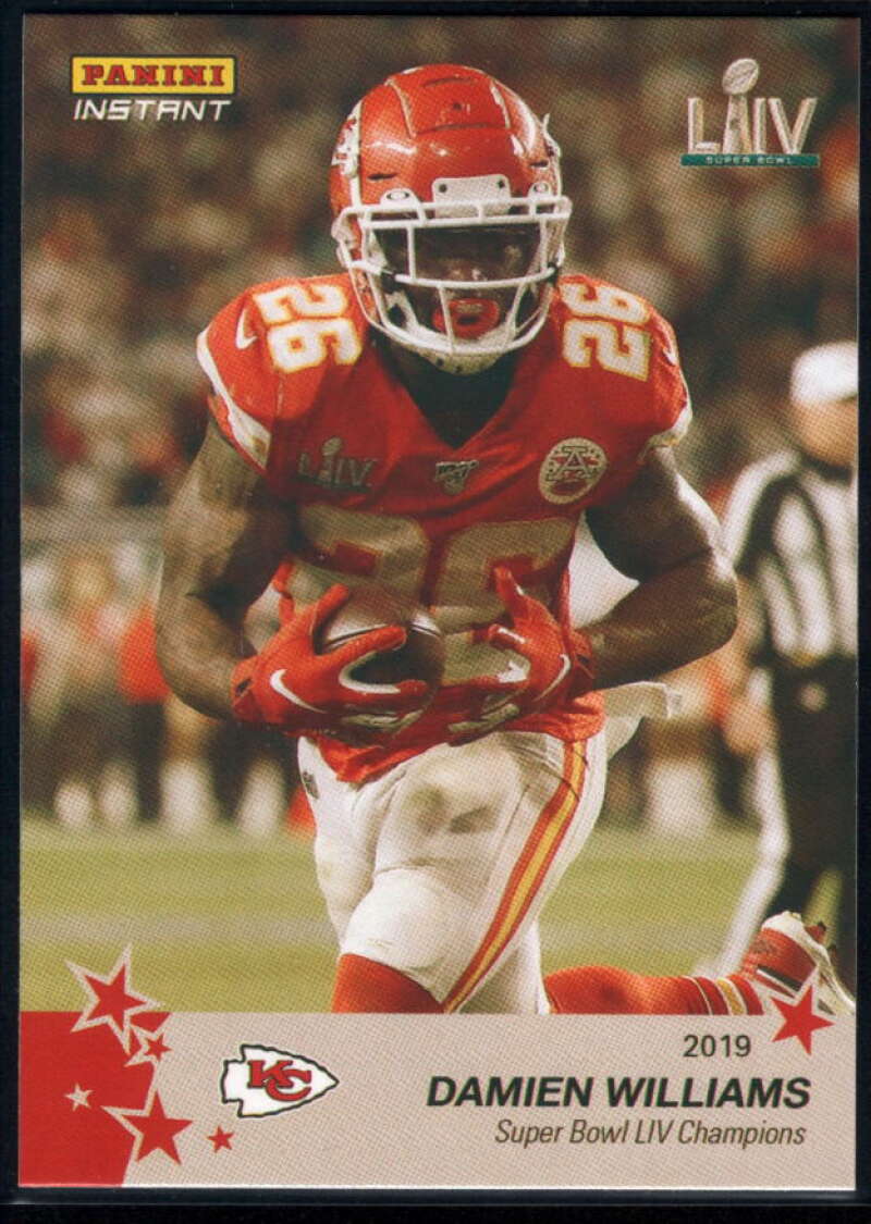 2020 Panini Instant Kansas City Chiefs 2019 Super Bowl LIV Champions #24  Tyrann Mathieu NFL Football Trading Card