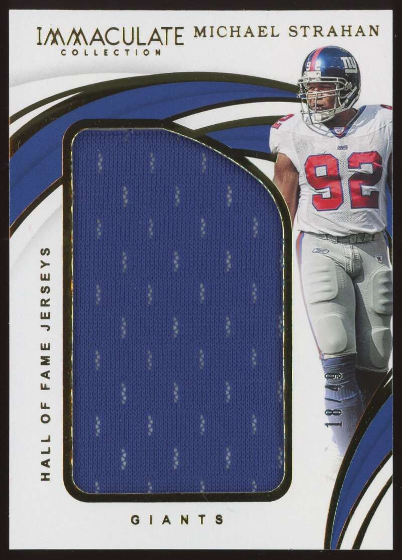 2019 Panini Immaculate HOF Jerseys