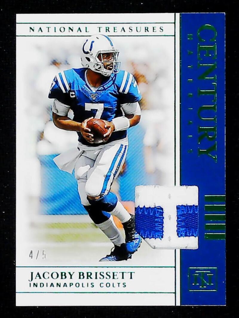 2019 Panini National Treasures Century Materials Emerald