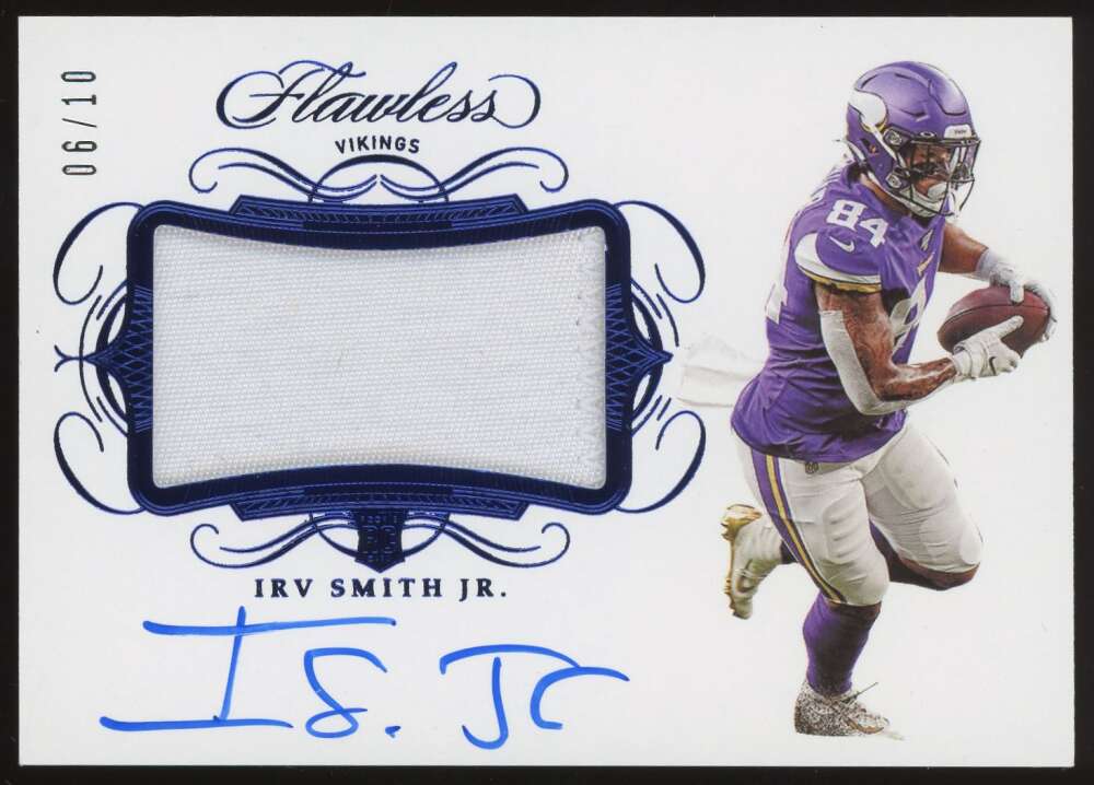 2019 Panini Flawless Rookie Patch Autographs Sapphire