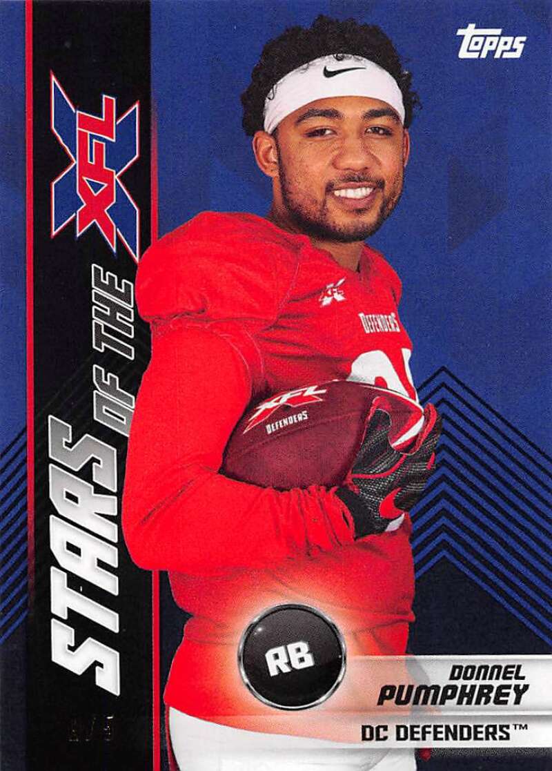 2020 Topps XFL Stars of the NFL Black