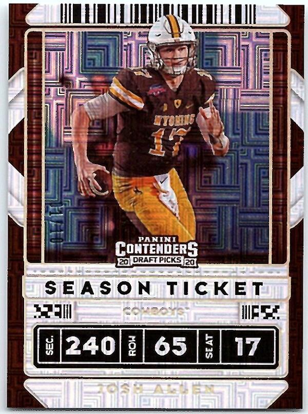 2020 Panini Contenders Draft Football Card Checklists Ultimate Cards