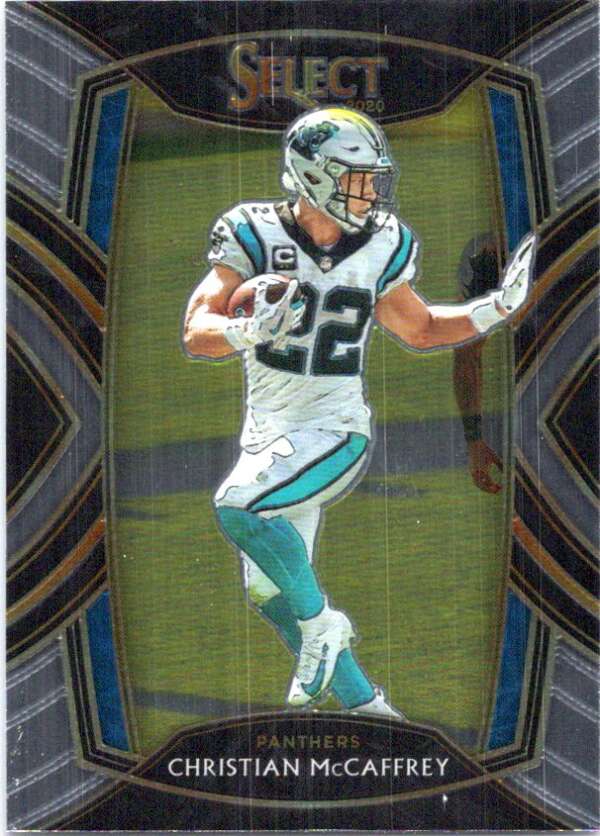 2020 Panini Select CHRISTIAN McCAFFREY Club Level #207 Silver PRIZM SP  PANTHERS