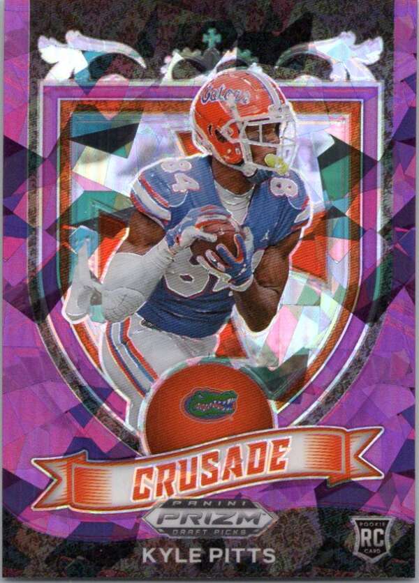 Ja'Marr Chase 2021 Prizm Draft Picks CRUSADE RED ICE RC card #162 LSU  Tigers