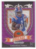 Chuba Hubbard RC 2021 Panini Prizm Draft Picks Ruby Wave Rookie SP Pan –  CardCollector2