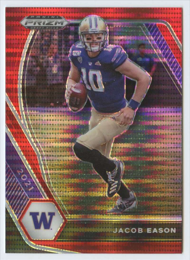 2021 Panini Prizm Draft Picks Prizms Ruby Wave #146 Trevon Moehrig