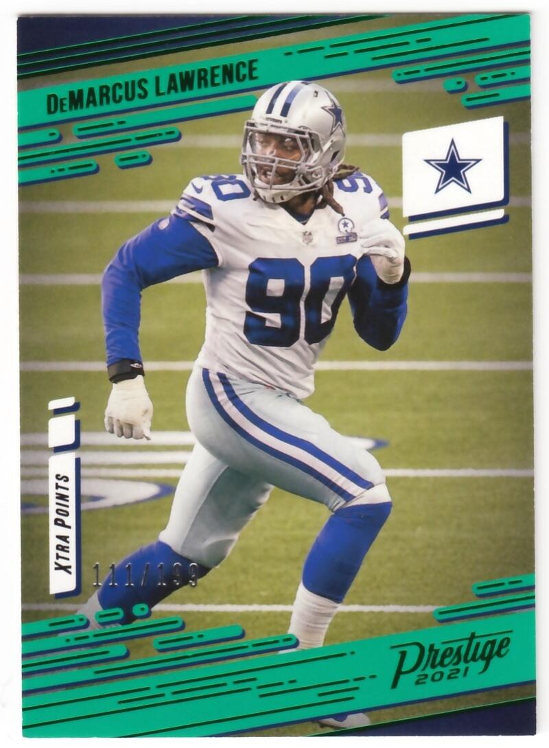 2021 Panini Prestige Football Leighton Vander Esch Dallas Cowboys Card #11