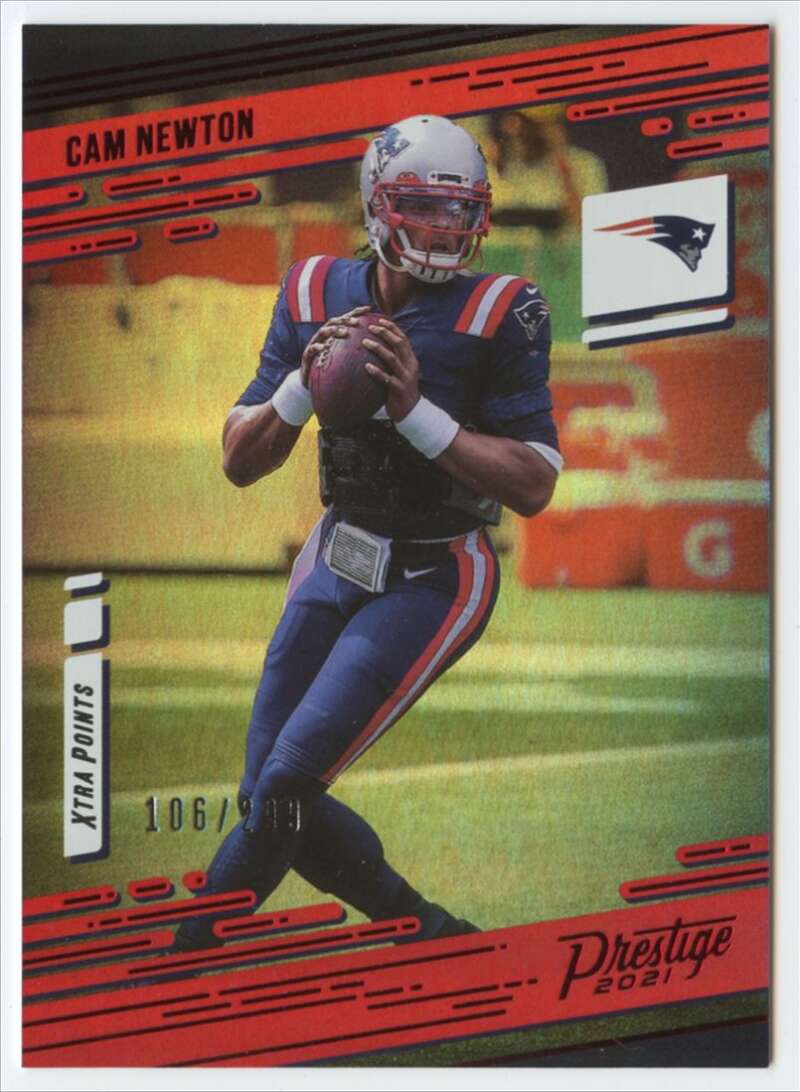 Tom Brady [Xtra Points Red] #184 Prices, 2021 Panini Prestige