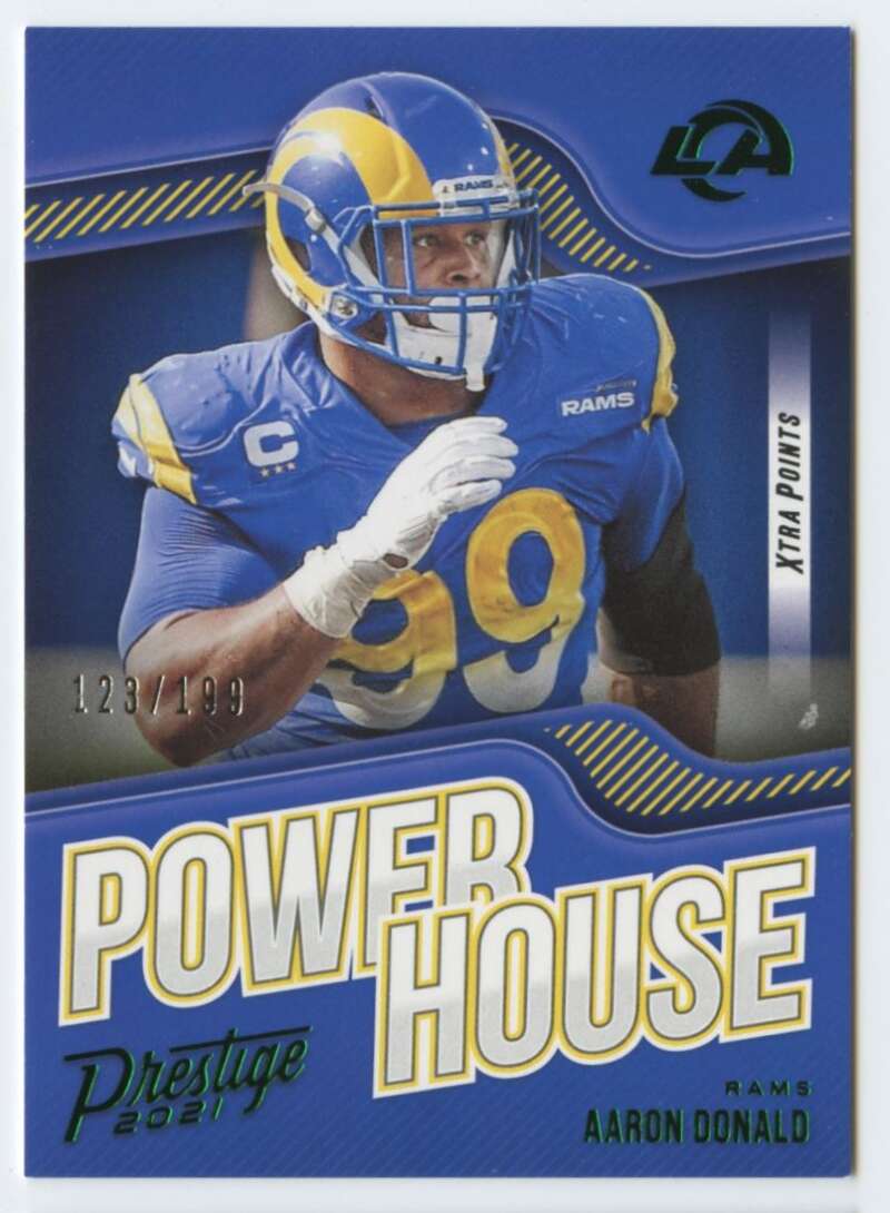 2021 Panini Prestige Power House Xtra Points Green