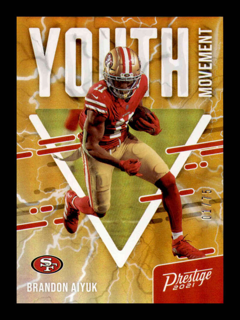 2021 Panini Prestige Youth Movement Xtra Points Orange