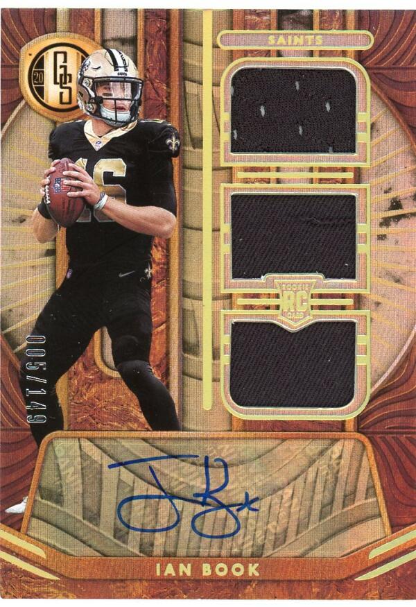 2021 Panini Gold Standard Rookie Jersey Autographs Triple