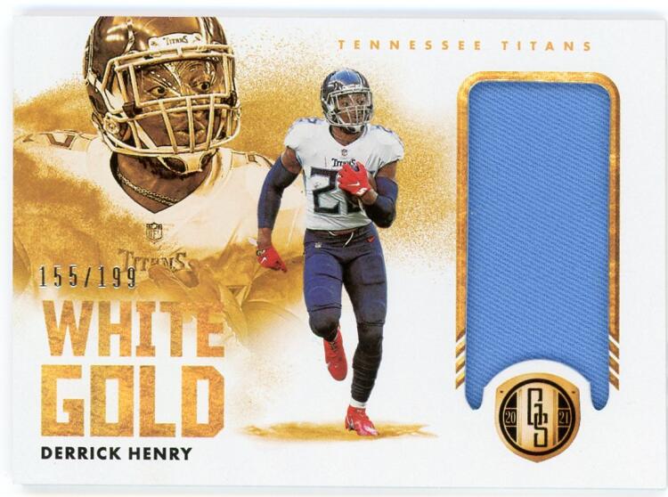 2021 Panini Gold Standard White Gold Relics