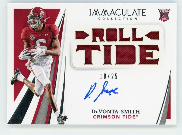 2021 Panini Immaculate Collegiate Team Slogans Signatures Die Cuts