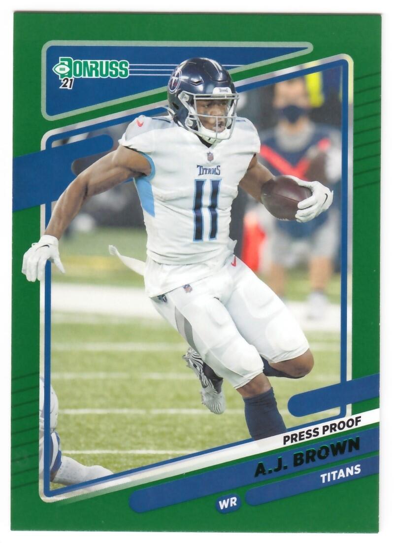 2021 Donruss Football Travis Fulgham #110 Philadelphia Eagles