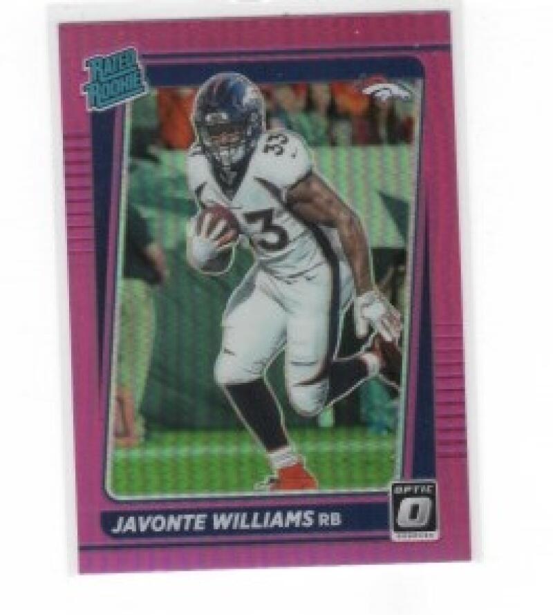 2021 Donruss #P-346 Joe Tryon Optic Preview Pink Rated Rookie