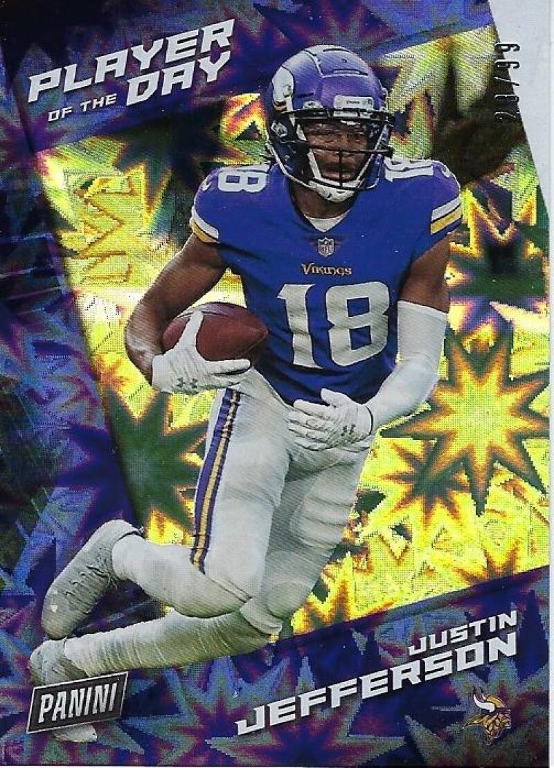 2021 Panini NFL Player of the Day Kaboom