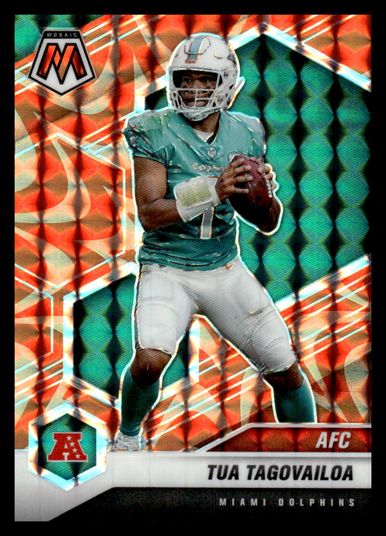 2021 Mosaic Orange Reactive Prizm RC #349 Nahshon Wright Dallas