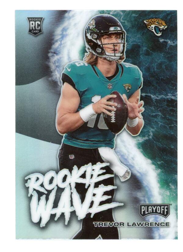 Zach Wilson 2021 Playoff Rookie Wave #RW-ZWI Price Guide - Sports