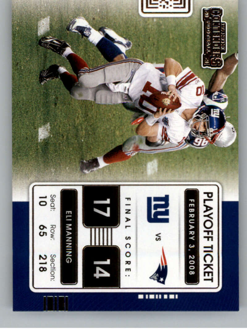 TOM BRADY 2021 Panini Contenders Playoff Tickets #13PLTTOB Bucs vs Chiefs