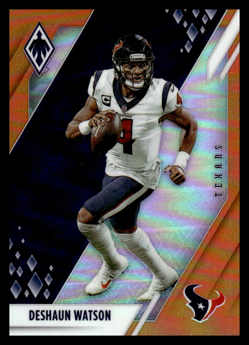 Amon-Ra St. Brown 2021 Panini Prizm Orange Laser Prizm Rookie Card #35