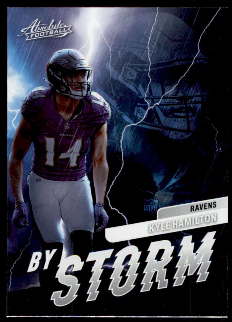 Kyle Hamilton football Paper Poster Ravens 7 - Kyle Hamilton - Sticker