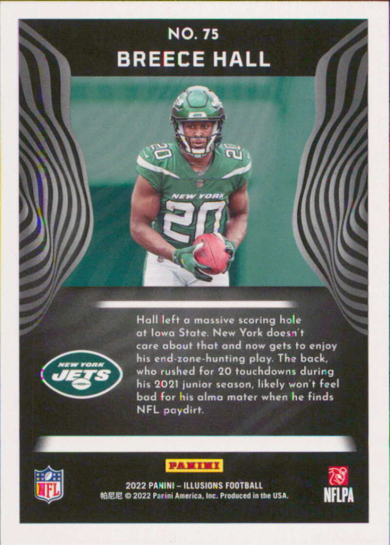 2022 Panini Zenith RC Rookie Zonovan Knight #184 New York Jets