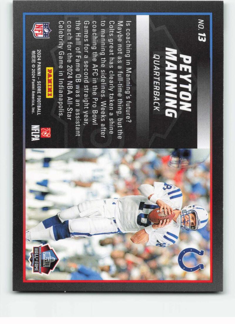 2024 Panini Score NFL Football INSERT Card Pick From List/Complete Your Set 35-M