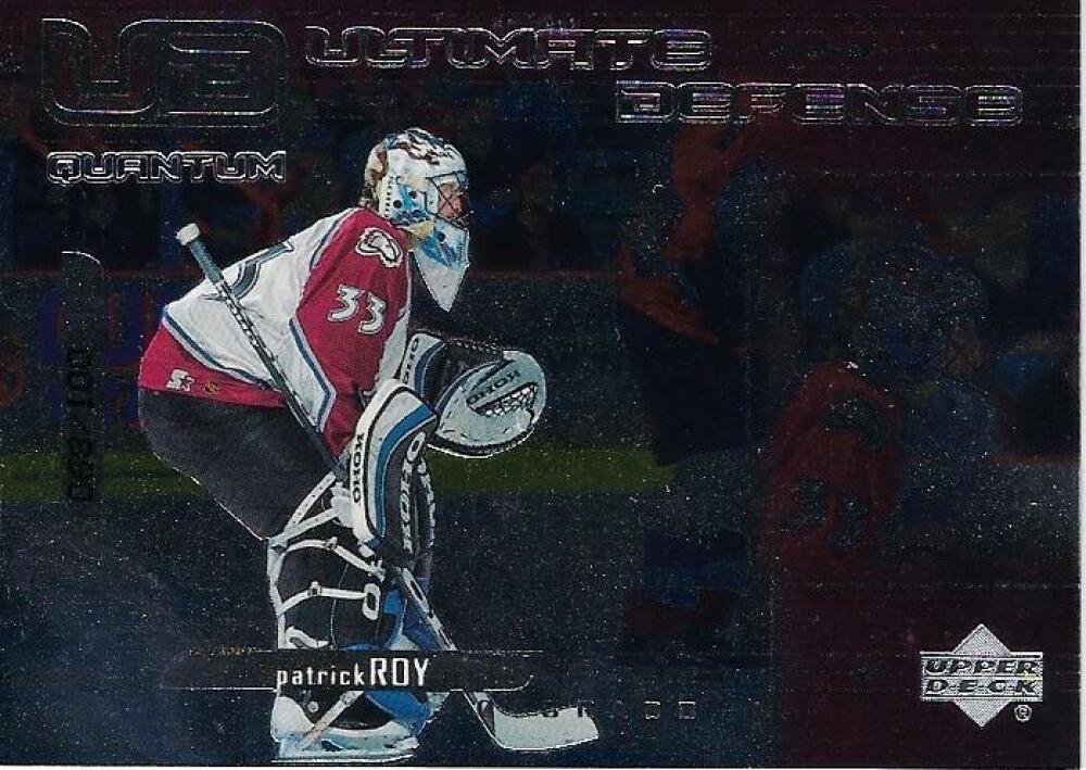 1999-00 Upper Deck  Ultimate Defense Quantum Silver