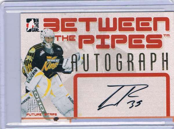 2006-07 In The Game Between The Pipes Autograph