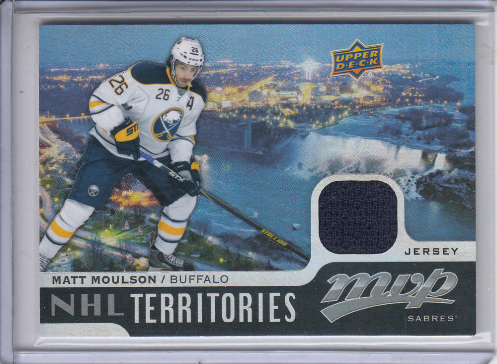 2015-16 Upper Deck MVP NHL Territory Materials