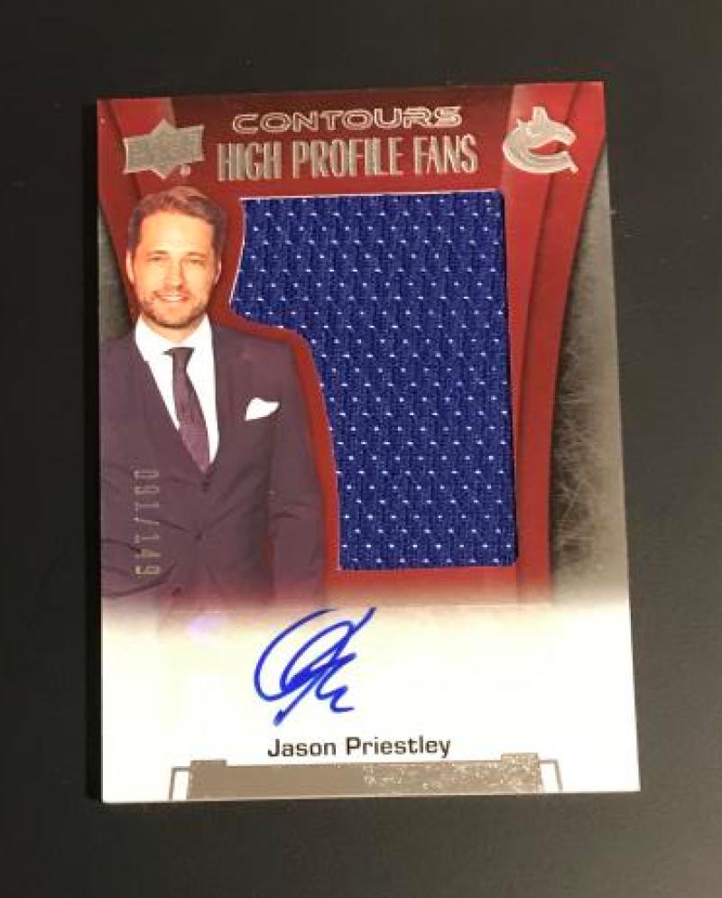 2015-16 Upper Deck Contours High Profile Fans Autograpghed Jersey