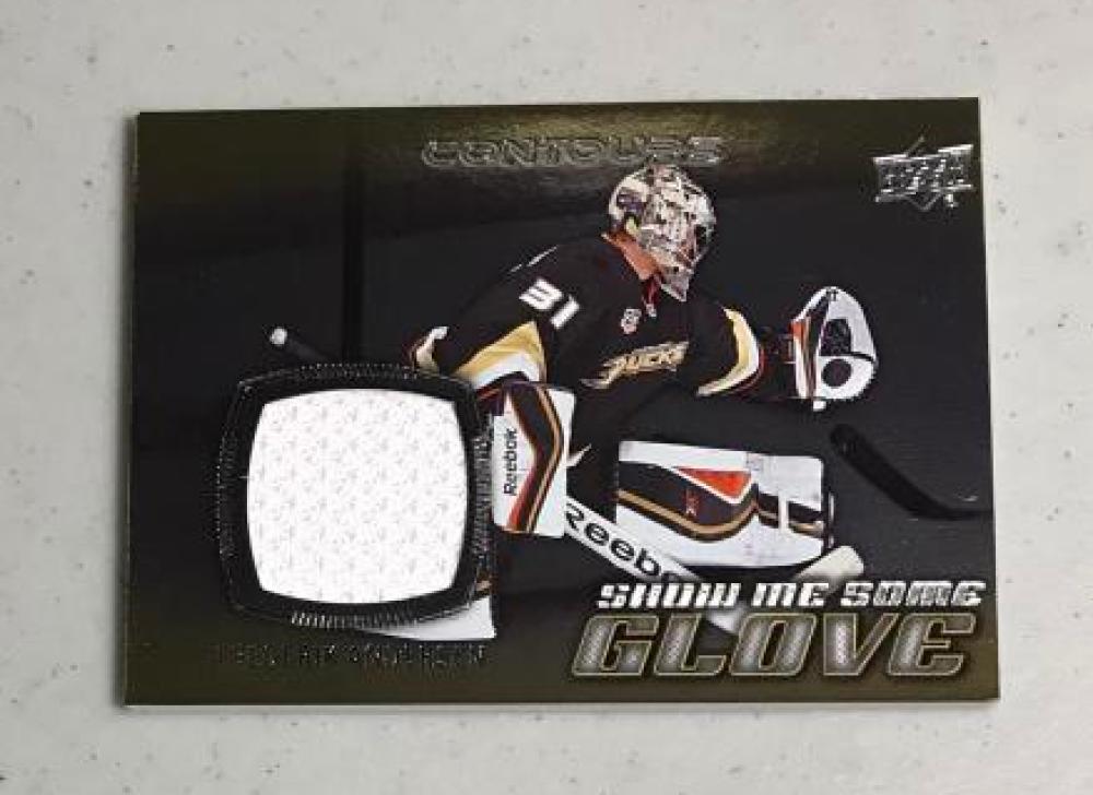 2015-16 Upper Deck Contours Show Me Some Glove Jersey