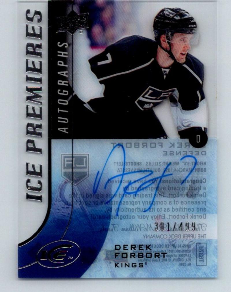 2015-16 Upper Deck Ice Autographs