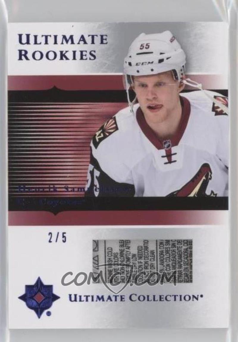 2015-16 Upper Deck Ultimate Collection 2005 06 Ultimate Rookies Platinum Blue Tag