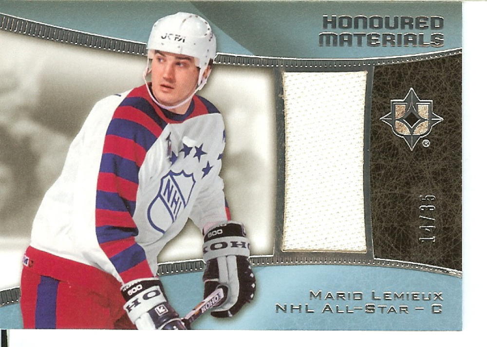 2015-16 Upper Deck Ultimate Collection Honoured Materials