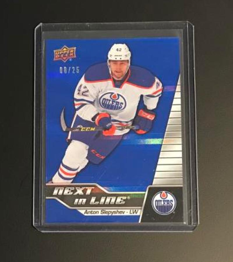 2015-16 Upper Deck Overtime Next in Line Blue