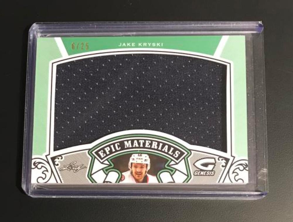 2015-16 Leaf Genesis Epic Materials Emerald