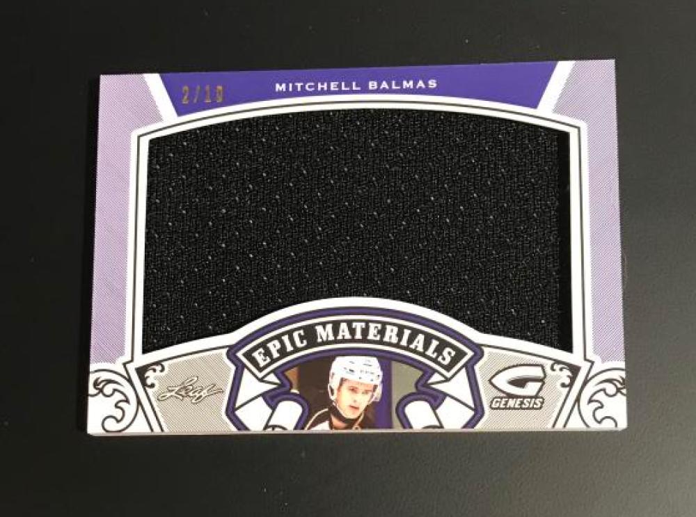 2015-16 Leaf Genesis Epic Materials Purple