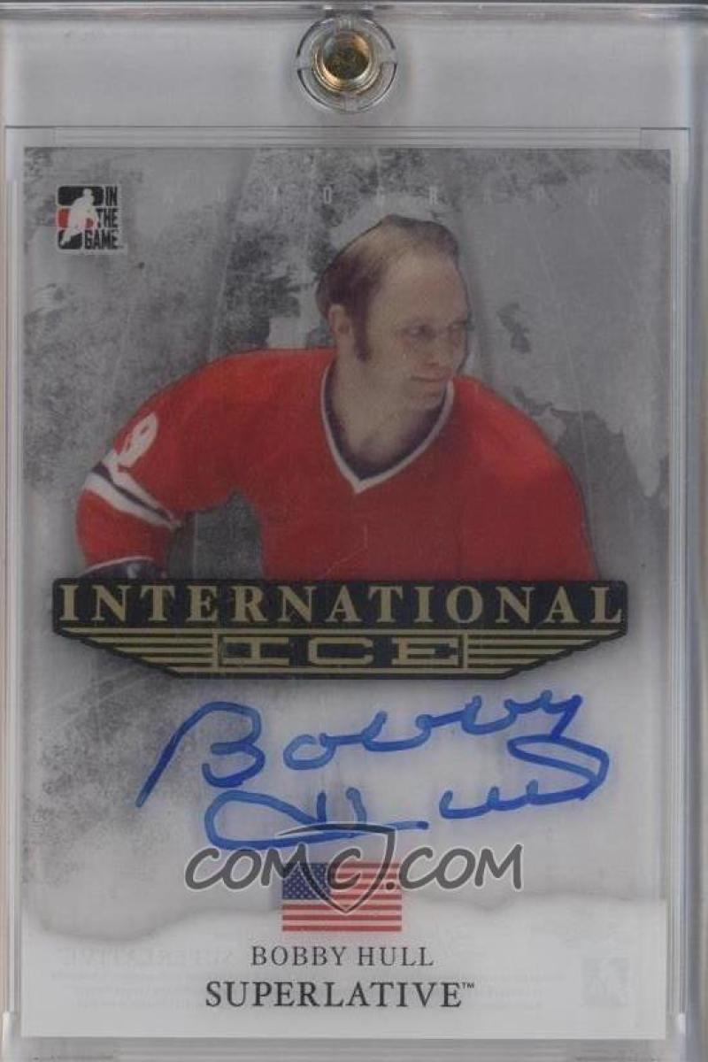 2015-16 Leaf In The Game Superlative International Ice Signatures