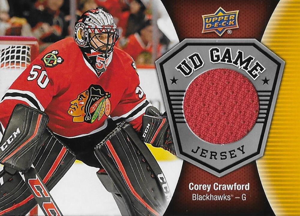 2016-17 Upper Deck - UD Game Jersey #GJ-JC - Jeff Carter