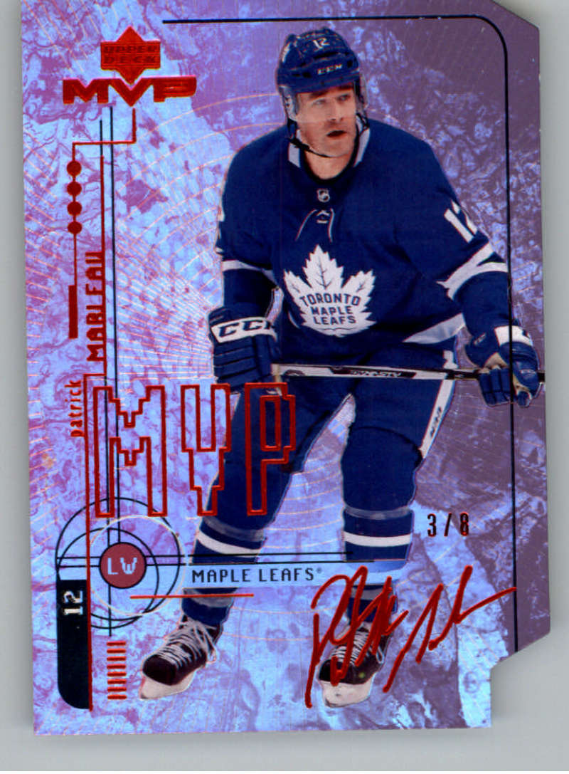 2018-19 Upper Deck MVP 20th Anniversary Colors and Contours Purple ...