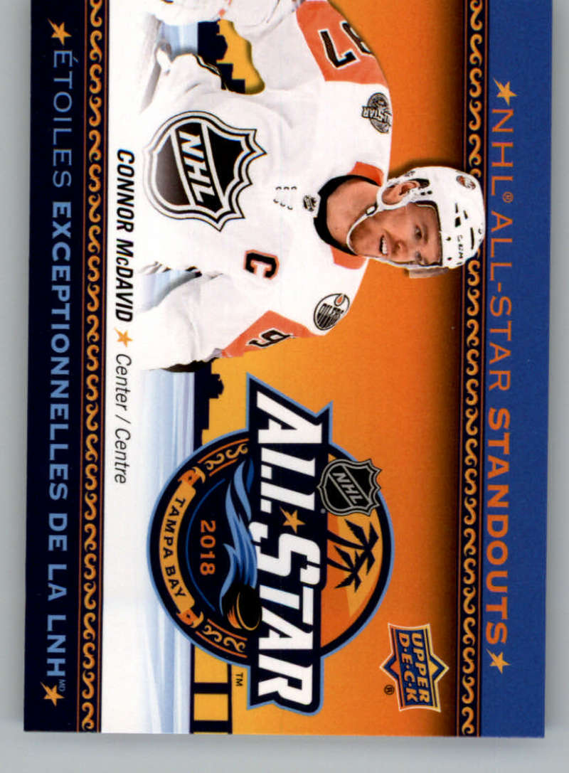 2018-19 Upper Deck Tim Hortons NHL All-Star Standouts