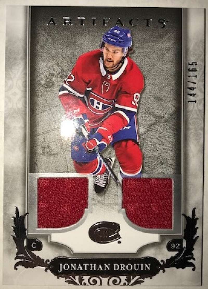 2018-19 Upper Deck Artifacts Material Silver Jerseys