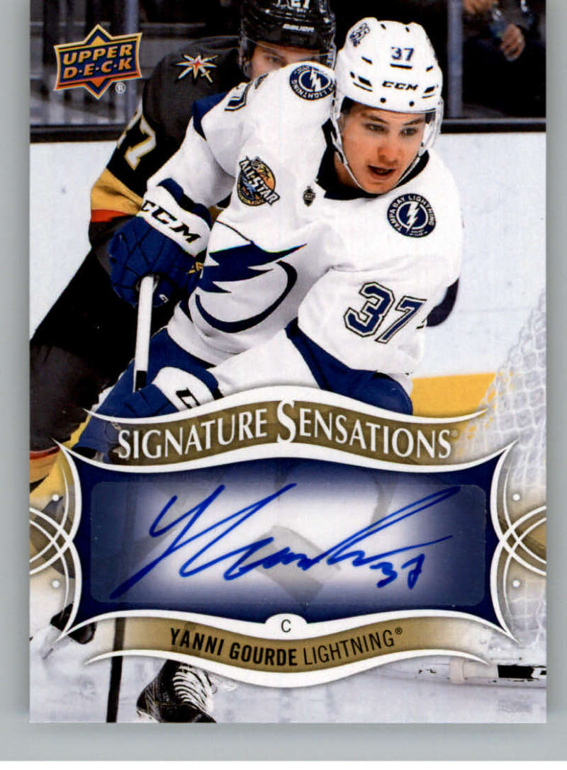 2018-19 Upper Deck  Signature Sensations