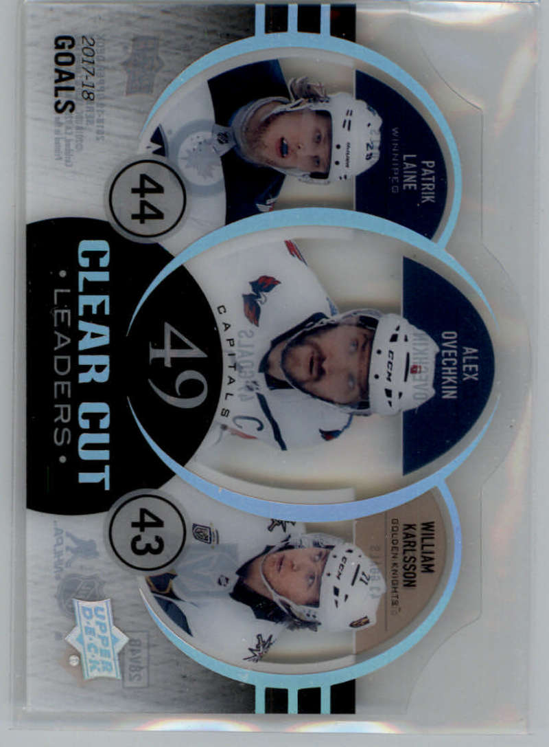 2018-19 Upper Deck  Clear Cut Leaders Trios