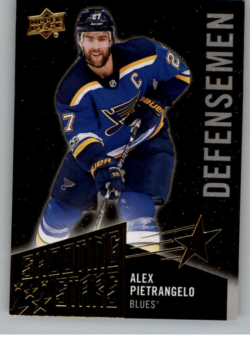 2018-19 Upper Deck  Shooting Stars Defensemen Black