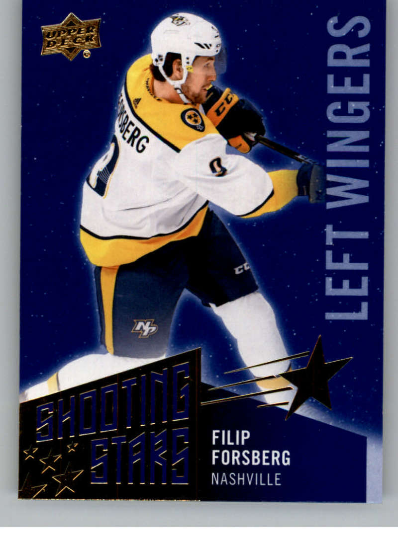 2018-19 Upper Deck  Shooting Stars Left Wingers