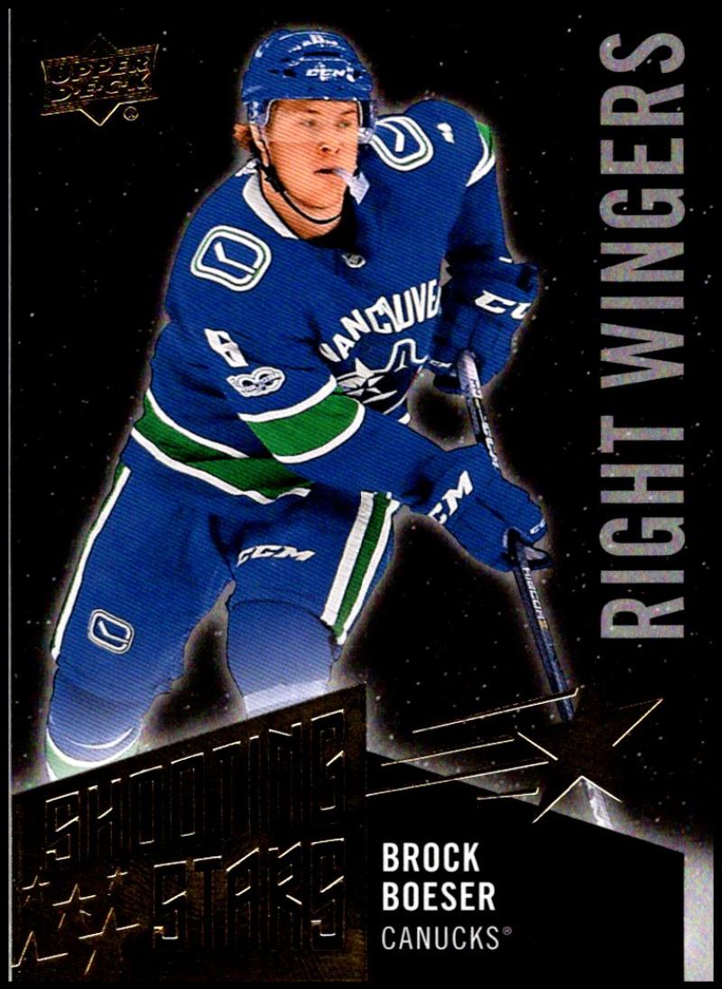 2018-19 Upper Deck  Shooting Stars Right Wingers