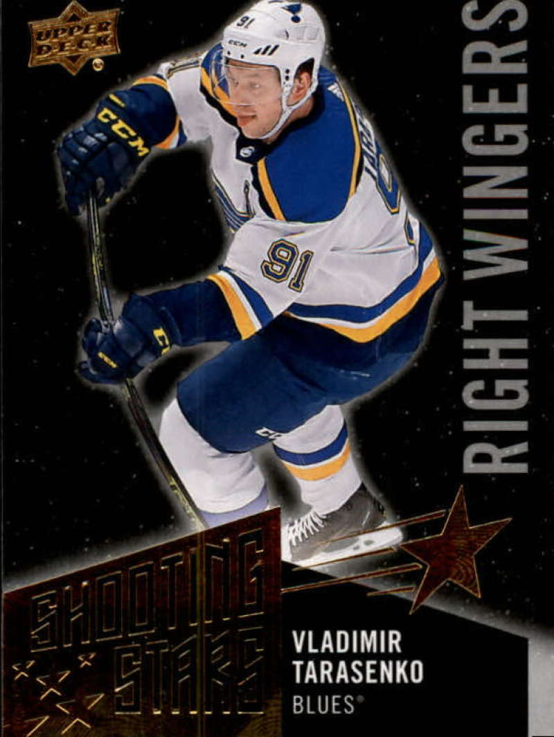 2018-19 Upper Deck  Shooting Stars Right Wingers Black