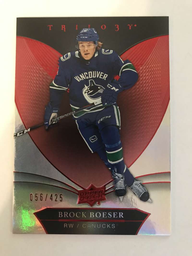 2018-19 Upper Deck Trilogy Red Foil